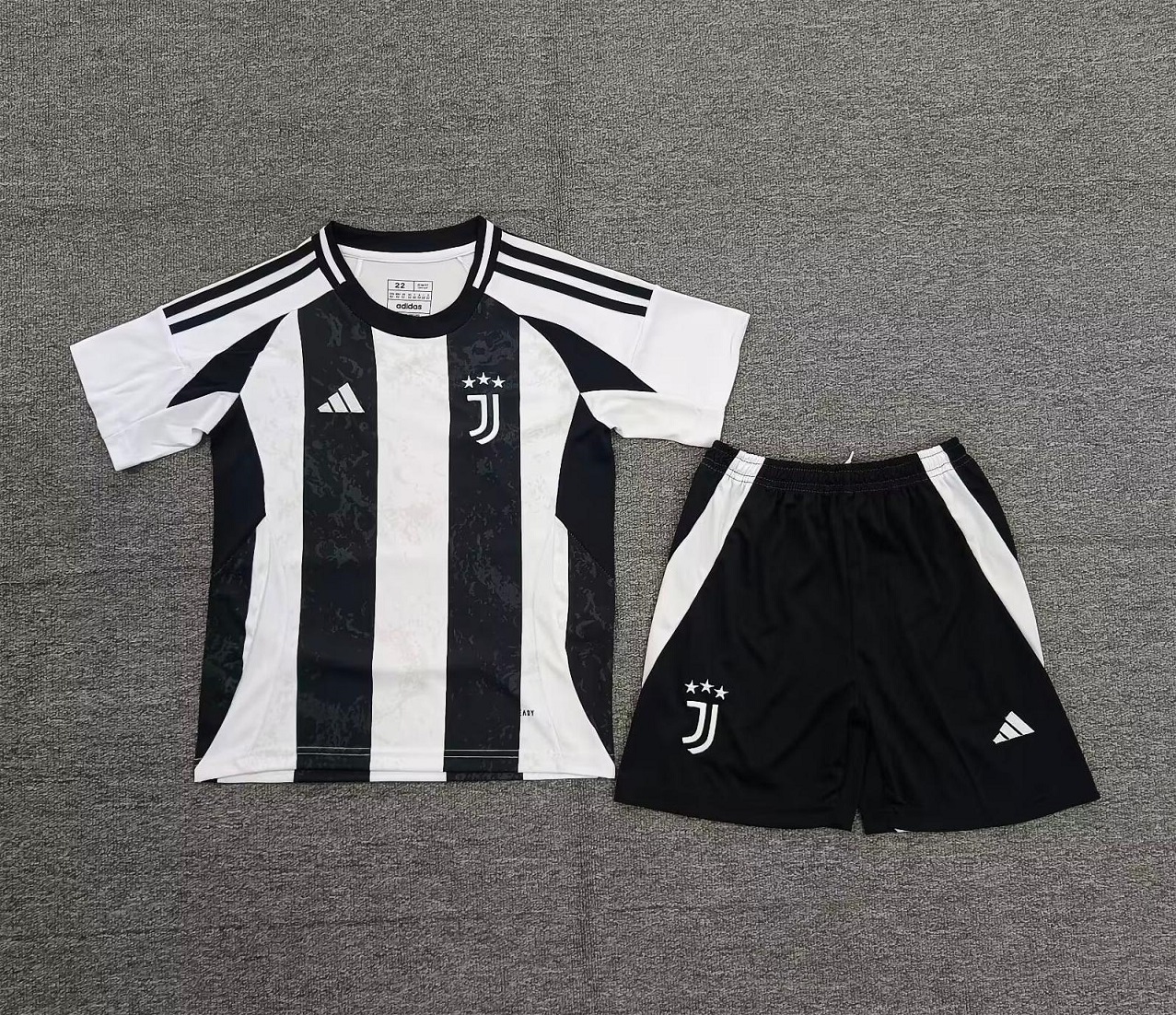 Kids-Juventus 24/25 Home Soccer Jersey